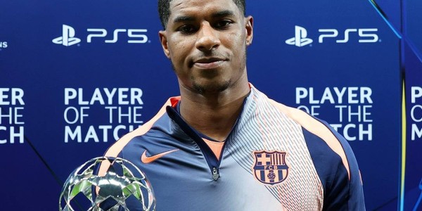 拉什福德欧冠双响获最佳，头球破门进化吐气扬眉！赛后暗讽曼联阿莫林